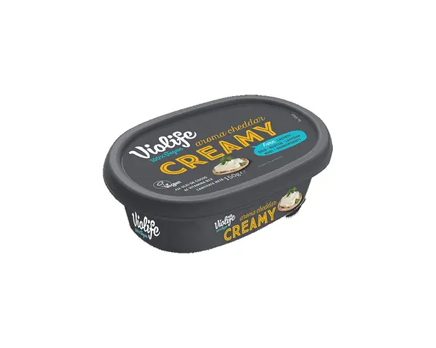 Crema tartinabila de branza Cheddar vegana, 150 g, Violife