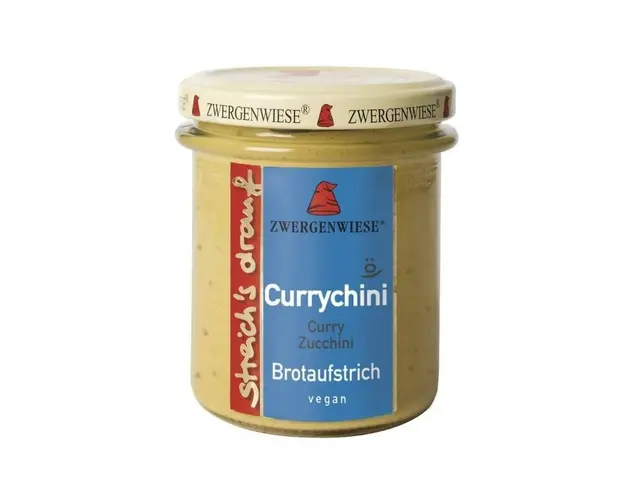 Crema tartinabila vegetala Currychini cu curry si zucchini Eco-Bio