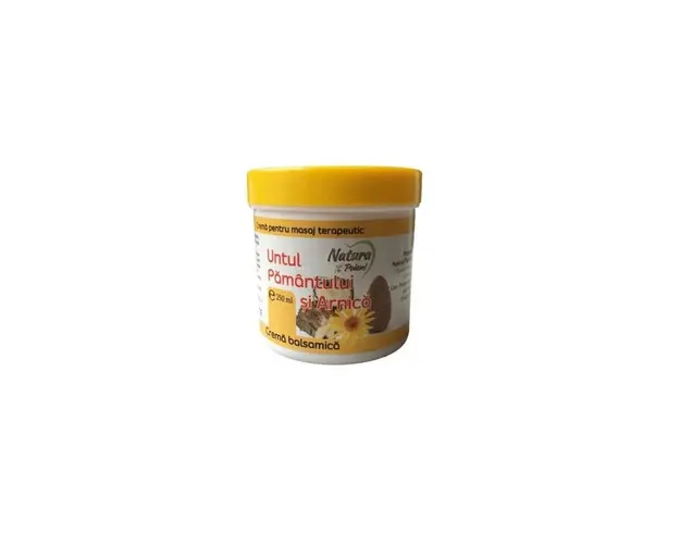 Crema untul pamantului si arnica, 250ml - Natura Plant Poieni