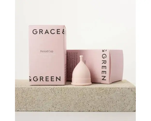 Cupa menstruala roz marime B Eco-Bio - Grace and Green