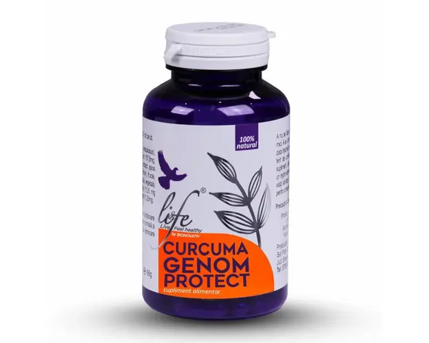 Curcuma Genom Protect, 60cps - Life Bio