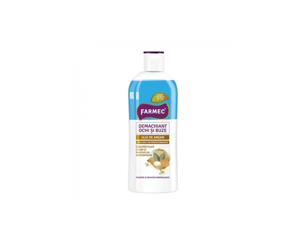 Demachiant ochi si buze cu ulei de argan, 150ml - Farmec