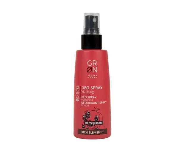 Deo spray revitalizant cu rodie Eco-Bio 75ml - GRN Shades of Nature