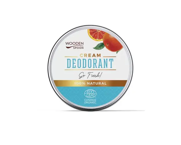 Deodorant crema Go Fresh, eco-bio, 60 ml, Wooden Spoon