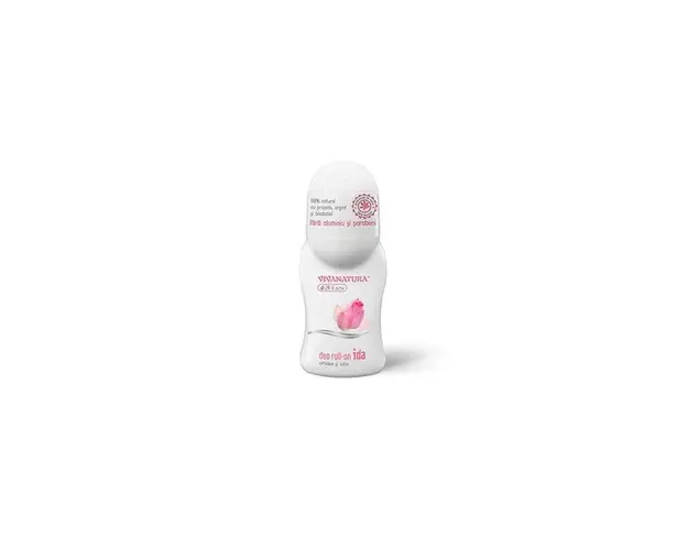 Deodorant natural roll-on IDA - Orhidee si Lotus 50ml - Vivanatura