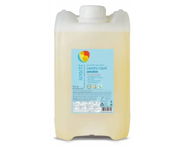 Detergent ecologic pt. rufe albe si colorate, neutru 10L - Sonett