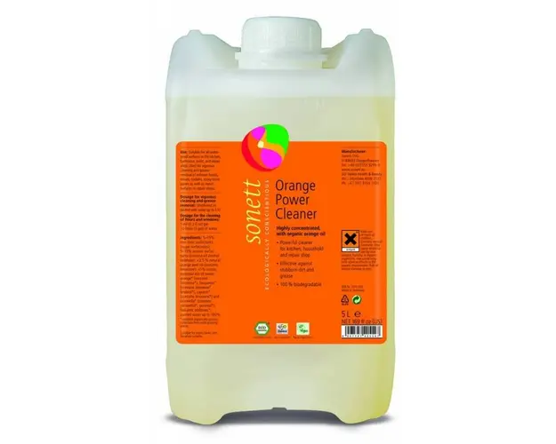 Detergent ecologic universal concentrat cu ulei de portocale 5L -