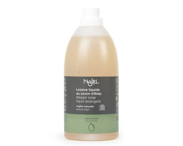 Detergent lichid cu sapun de ALEP, fara miros, 2L - Najel
