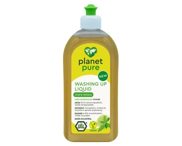 Detergent pentru vase cu lime si verbena - eco-bio, 500ml Planet Pure