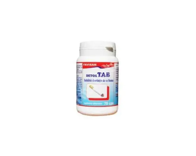 DetoxTab Antitabac 70cps, Favisan