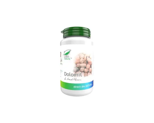 Dolomit, sustine sanatatea articulatiilor, 60 capsule, Medica - Pro