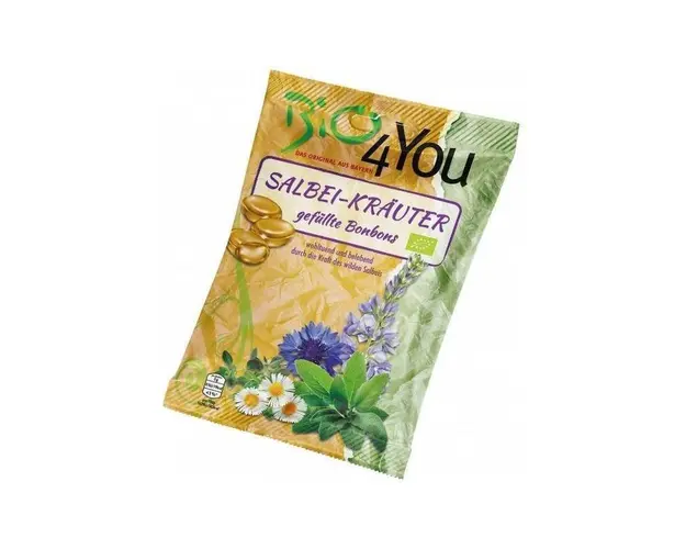 Dropsuri cu salvie si plante medicinale - eco-bio 75g - Bio4you