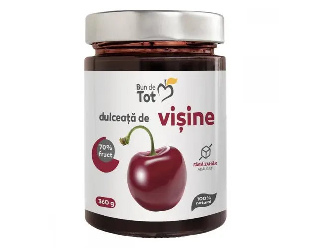 Dulceata de Visine, fara zahar, 360g - Dacia Plant