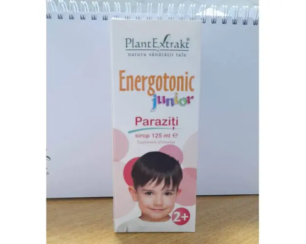 Energotonic Junior - Paraziti, sirop a 125ml, PLANTEXTRAKT