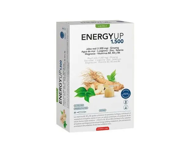 Energy up 1.500, 20 fiole, 300ml - Bipole