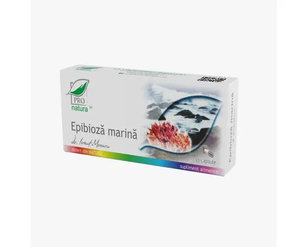 Epibioza Marina, sprijina sistemul osos, 30 capsule, Medica - Pro