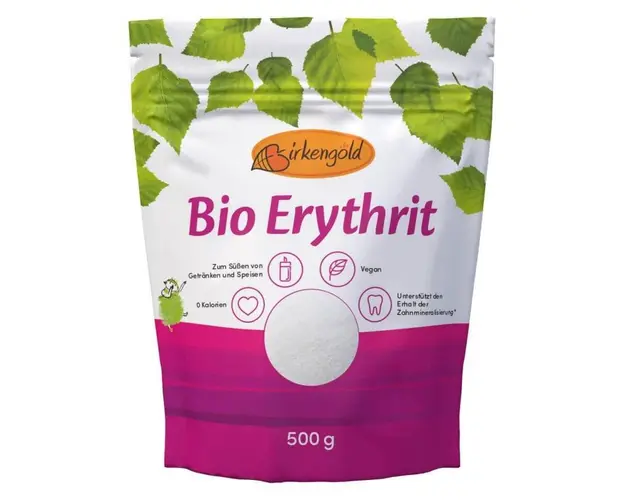 Erythritol indulcitor, eco-bio, 500g, Birkengold