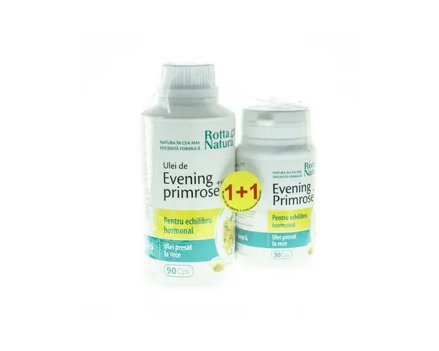 Evening Primrose Vitamina E 90cps+30cps Gratis - Rotta Natura