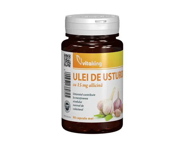 Ulei de usturoi, 15mg alicina, 90cps - VitaKing