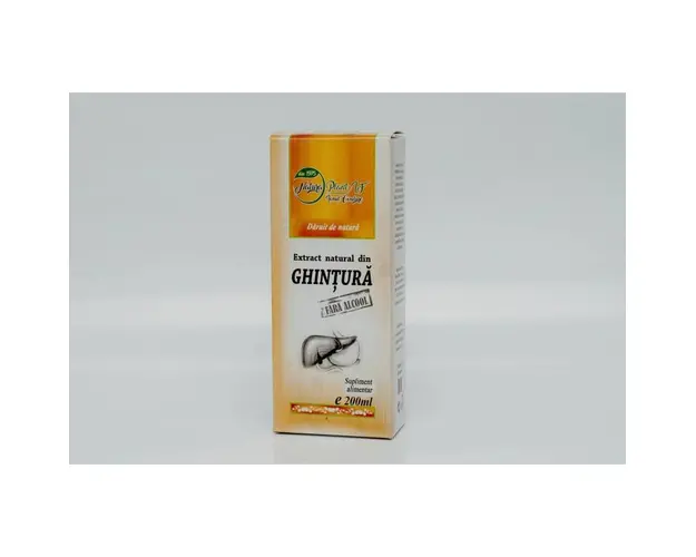 Extract din ghintura , fara alcool, 200ml - Natura Plant Poieni