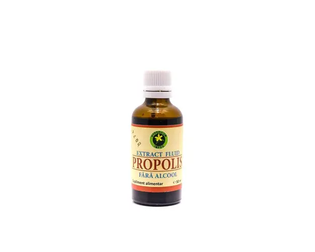 EXTRACT PROPOLIS FARA ALCOOL, 50ml - HYPERICUM