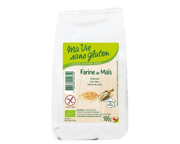 Faina de porumb - fara gluten 500g eco-bio Ma vie sans Gluten