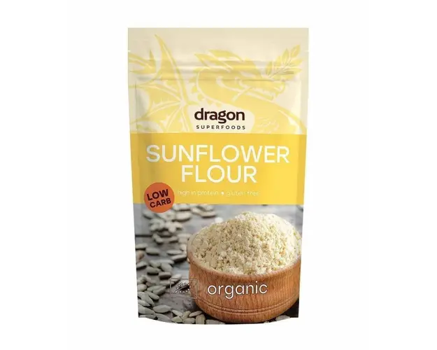 Faina de seminte de floarea soarelui fara gluten, eco-bio, 200 g,