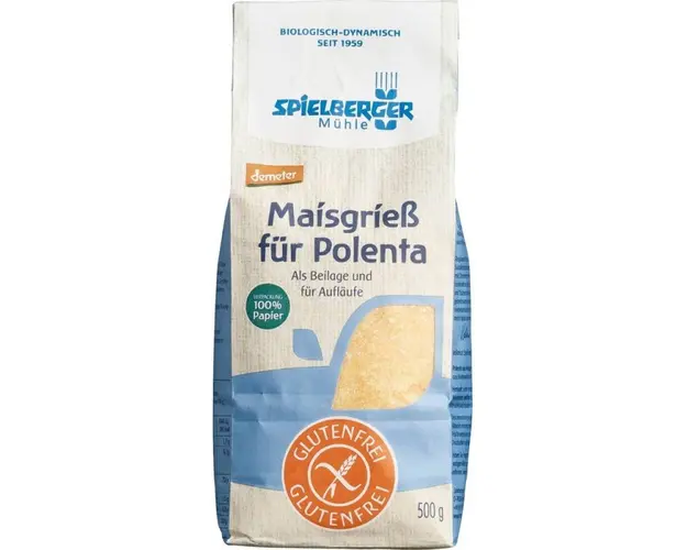 Faina pentru mamaliga fara gluten, eco - bio, 500 g, Demeter
