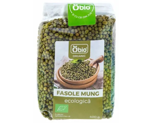 Fasole mung, eco-bio, 400g - Obio