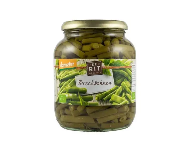 Fasole verde demeter - eco-bio 680g - De Rit