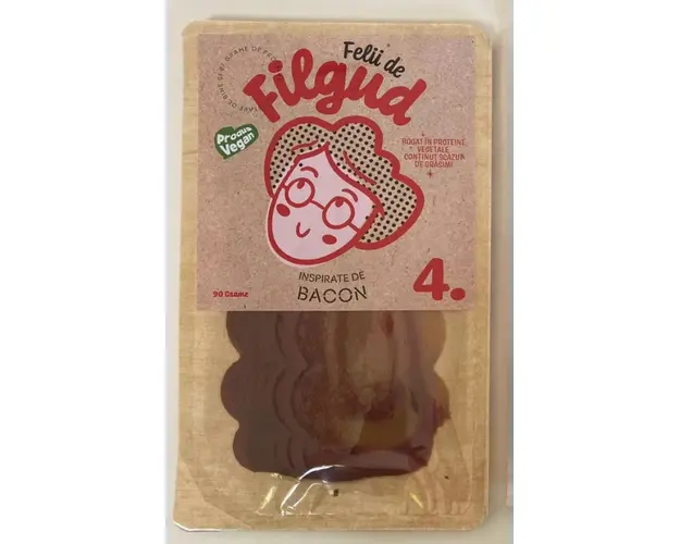 Felii de Bacon alternativa de mezel vegetal potrivit pentru firele