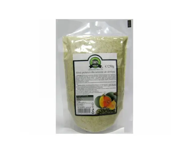 Fibra proteica din seminte de dovleac, 250g, Carmita