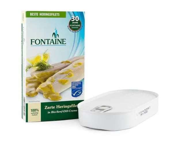 File de hering fraged in sos cu mustar si marar, eco-bio, 200g -