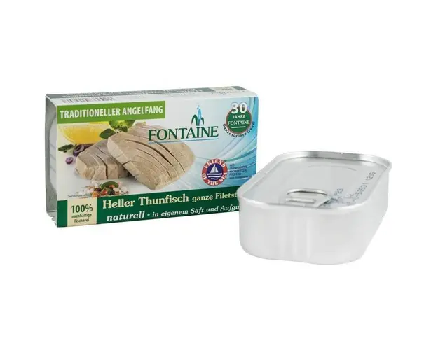 File de ton, bucati intregi, eco-bio, 120g - Fontaine