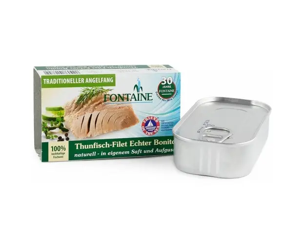 File de ton in suc propriu, eco-bio,120g - Fontaine