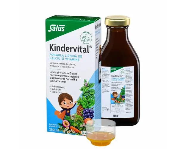 Floradix Kindervital fruchtig - Formula lichida de calciu si