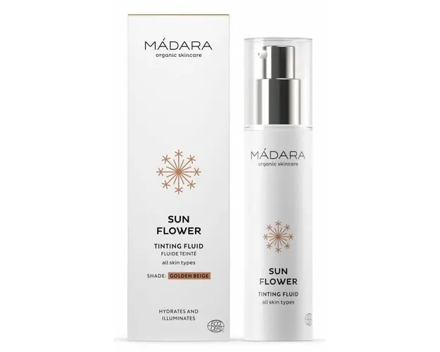 Fluid nuantator, Sun flower golden beige, 50ml - Madara