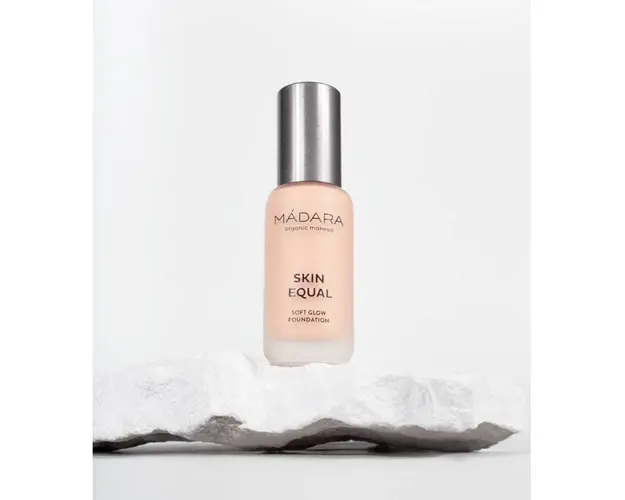 Fond de ten soft glow SPF15, Skin equal 30 rose ivory, 30ml - Madara