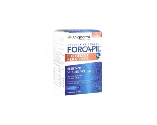 Forcapil Fortifiant Keratine+, 60 capsule vegetale - Arkopharma