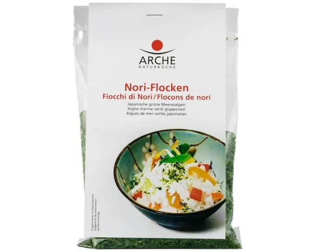 Fulgi de alge Nori, eco-bio, 20g - Arche