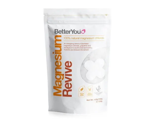 Fulgi de baie cu magneziu pentru revigorare, 750g - BetterYou