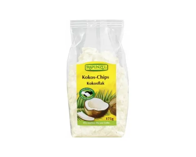 Fulgi de cocos, eco-bio, 175g - Rapunzel