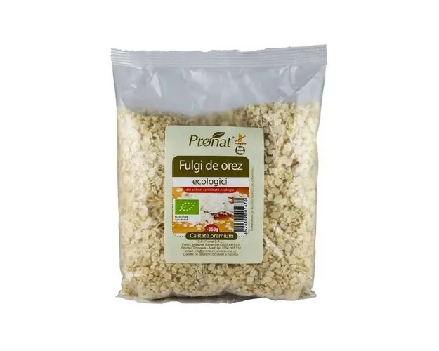 Fulgi de orez - eco-bio 350g - Pronat