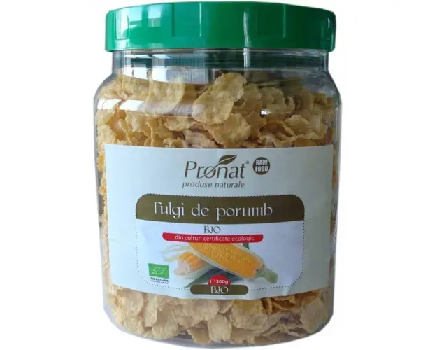 Fulgi de porumb - eco-bio 300g - Pet - Pronat