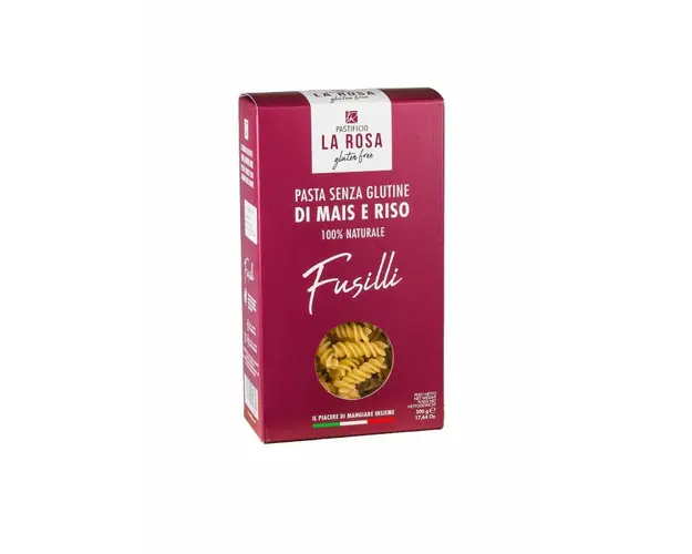 Fusilli, fara gluten, 500g - La Rosa