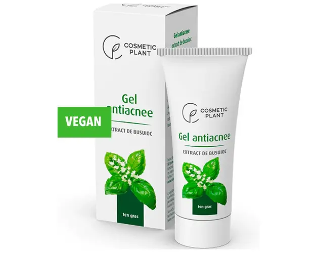 Gel Antiacnee Cu Extract De Busuioc 30ml - COSMETICPLANT
