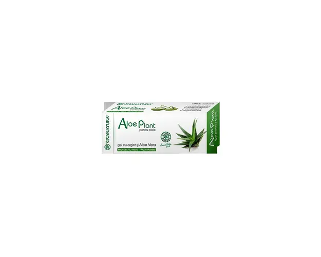 Gel cu aloe vera si argint coliodal 20ml - Viva Natura