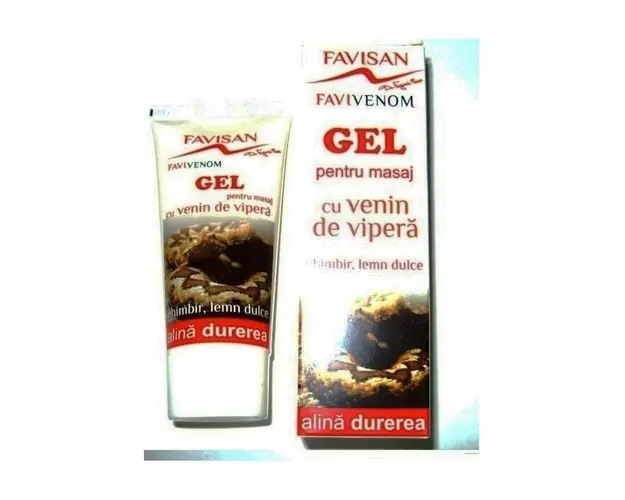 GEL CU VENIN DE VIPERA FAVIVENOM 50ml - FAVISAN