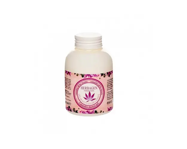 Gel de dus cu ulei de canepa, 500ml - Herbagen