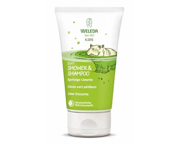 Gel de dus si sampon 2 in1, Kids - 150ml - Weleda